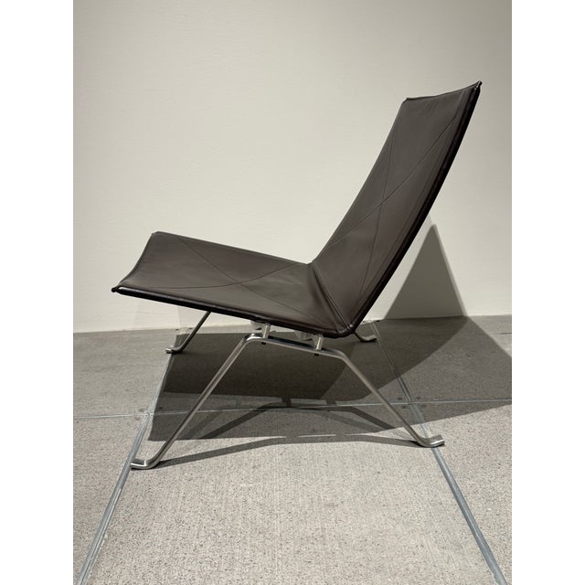 Metal Pair of Poul Kjaerholm Pk22 Chairs For Sale - Image 7 of 13