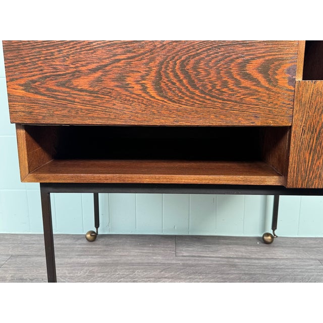 Mobile Cabinet in Wood and Metal, 1960s For Sale - Image 9 of 18