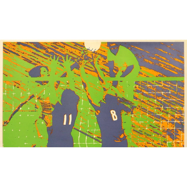 Date: 1972 Size: 23.5 x 33 inches Artist: Aicher, Otto Original Poster from the 1972 Munich Olympics. This is a vintage...