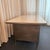 Eggshell 1950s Mid-Century Industrial Brushed Steel Police Station Desk For Sale - Image 8 of 11