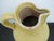 Ceramic Antique 19thc French Glazed Yellow Confit Pottery Cruche Jug Pitcher 9 1/2" For Sale - Image 7 of 10
