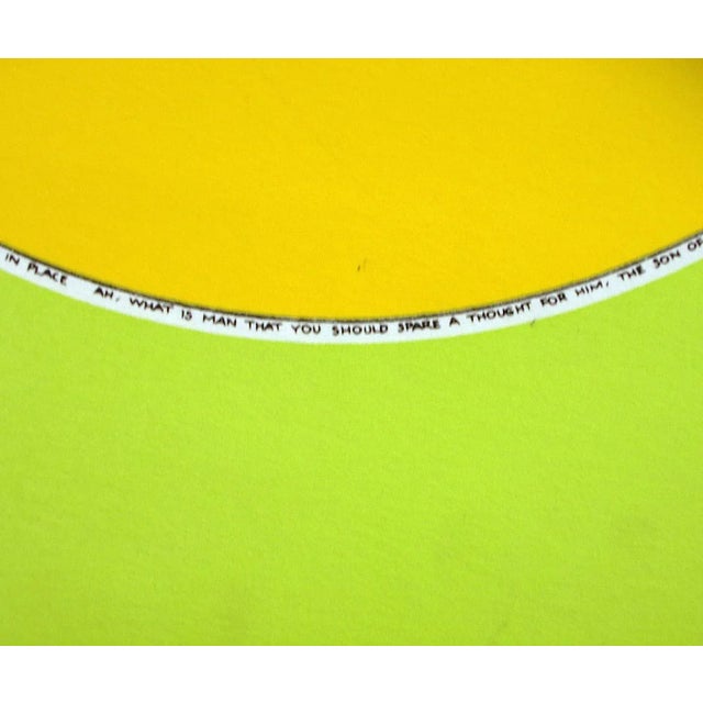 1970s 1974 "I Look Up at Your Heavens..." Signed Limited Edition Serigraph by John Luke Eastman For Sale - Image 5 of 7