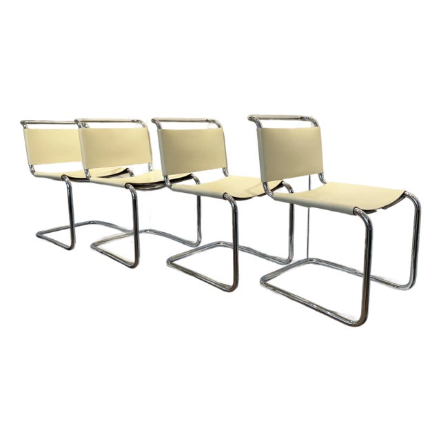Set of 4 Vintage Spoleto Chairs, Attributed to Knoll For Sale