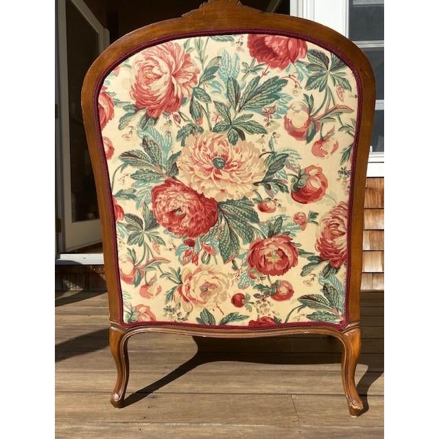 Custom Floral Louis XV Marquise Bergère in Brunschwig & Fils Opulence just took a bubble bath and slipped into something...