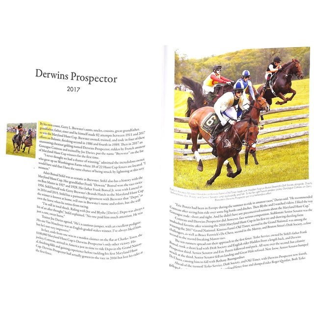 "The Maryland Hunt Cup Celebrating 125 Years" 2018 Worrall, Margaret For Sale - Image 11 of 12