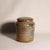 Late 20th Century Vintage Handmade Studio Pottery Textured Lidded Stoneware Jar With Mixed Glaze For Sale - Image 4 of 12