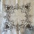 Art Deco Linen Tablecloth 32" X 33" , 10 Napkins C1930 Cream With Gray Trim Pristine For Sale - Image 9 of 18
