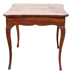 Vintage Table with Chessboard