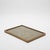 Kifu Paris Rectangular Tray in Grey Shagreen With Bronze Patina Brass Insert by Kifu Paris For Sale - Image 4 of 7