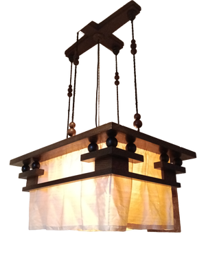 Hague Style Pendant Lamp by Jan Wils for H. Pander & Zn, 1920s