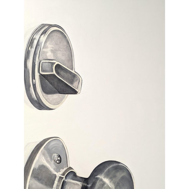 2020s Michael J. Abraham "Safe At Home" Contemporary Pastel Hyperrealist Still Life Interior Painting, 2024 For Sale - Image 5 of 10