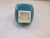 Vintage Chinese Turquoise Ceramic Vase For Sale - Image 4 of 4
