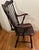 1930s Antique Ladies Armed Windsor Fiddle Back Chair, Mahogany. For Sale - Image 5 of 12