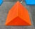 Postmodern Orange Prism Shape Floor or Table Lamp from Heico, 1980s For Sale - Image 4 of 18