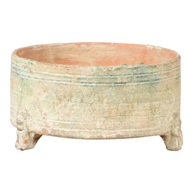 202 BC-200 AD Chinese Han Dynasty Raised on Petite Feet Incense Burner For Sale