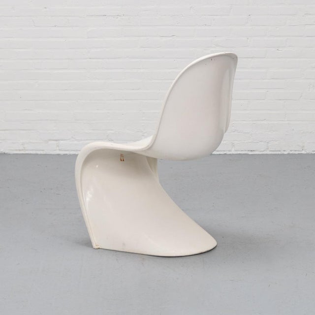 Early Panton Chair by Verner Panton for Herman Miller, 1960s For Sale - Image 3 of 15