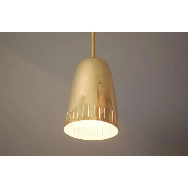 1950s Mid-Century Brass Pendant from Kalmar Vienna For Sale - Image 5 of 9
