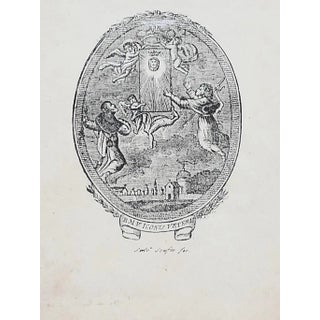 Unknown - Allegorical Sublime - Original Etching - 19th Century For Sale
