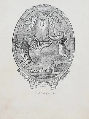 Unknown - Allegorical Sublime - Original Etching - 19th Century