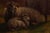 Henry Robinson Hall Landscape Oil Painting, 'Evening in the Highlands' For Sale - Image 10 of 18