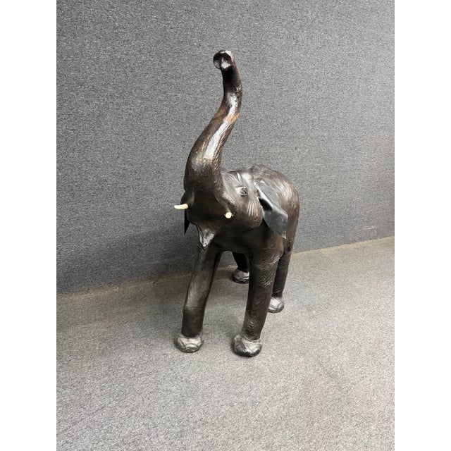 Vintage Fao Schwarz Life-Size Baby Elephant Sculpture, Mid-Century For Sale - Image 4 of 10