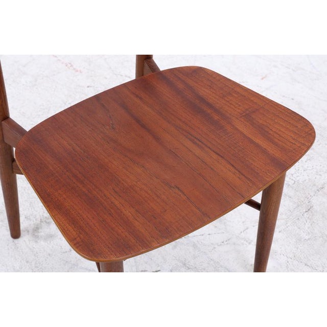 Mid-Century Danish Teak Dining Chair, 1960s For Sale - Image 6 of 14