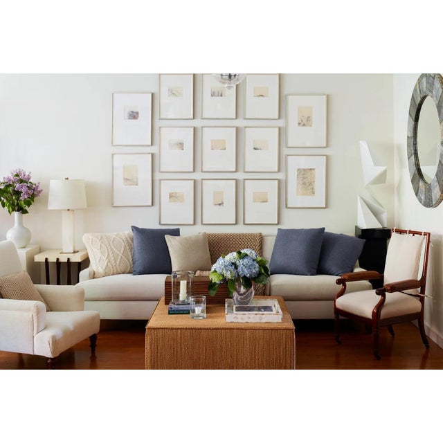 Modern Maxfield Sofa, Mocha Walnut For Sale - Image 3 of 3