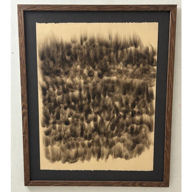 Angelo Monserat “Austerity Policies 5,” Smoke on Paper, Circa 2014 For Sale In Los Angeles - Image 6 of 16