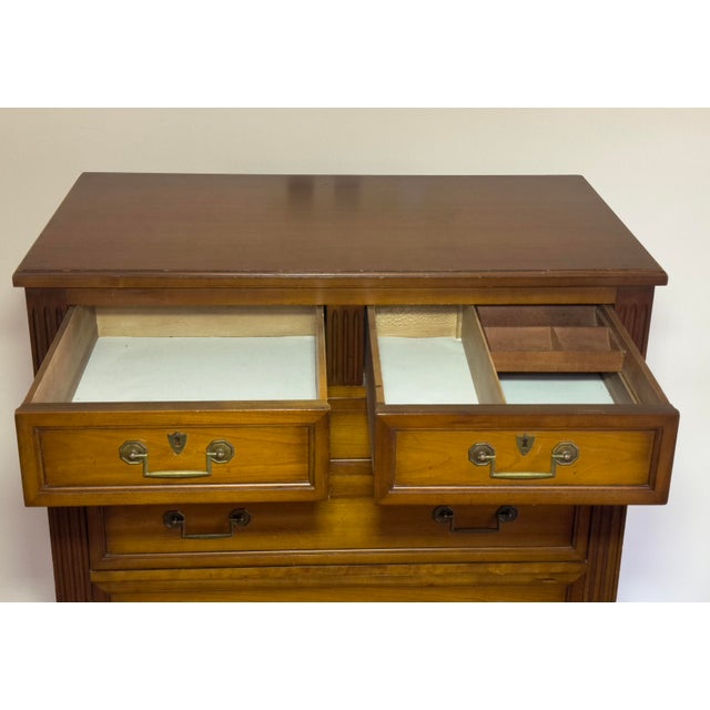 Vintage Henredon Heritage Highboy Chest For Sale In Milwaukee - Image 6 of 11