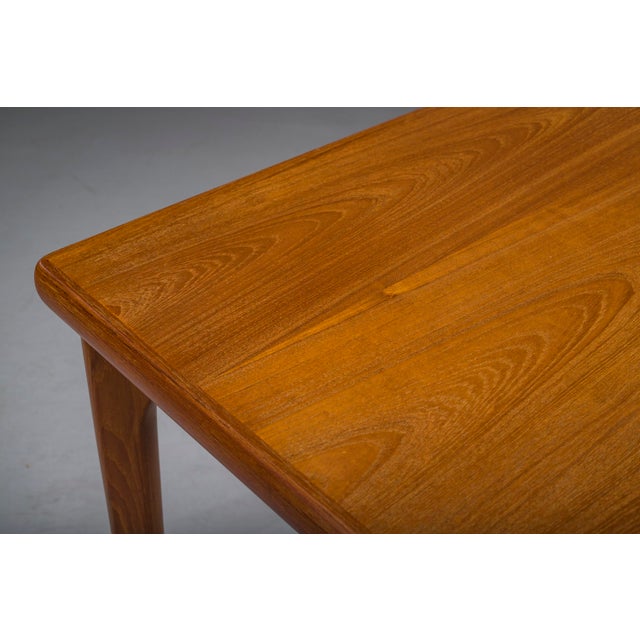 Danish Extendable Dining Table in Teak by Henning Kjærnulf for Vejle Møbelfabrik, 1960s For Sale - Image 14 of 17