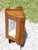 Antique Oak Corner Medicine Cabinet Beveled Mirror Cupboard Kitchen Apothecary For Sale - Image 9 of 13