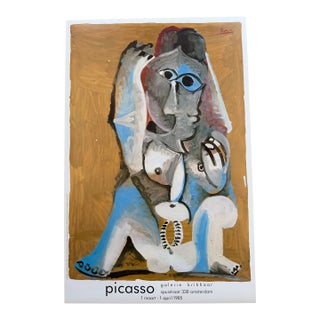 Pablo Picasso (1881-1973), Femme Accroupie 1969, Copyright Pablo Picasso C/O Beeldrecht Amsterdam 1985, Printed in Holland For Sale