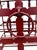 Wine Antique French Style Wrought Iron Wine Rack Domed Locking Storage For Sale - Image 8 of 12