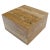 Cube Square Shape Travertine Marble Coffee Table on Wheels For Sale - Image 10 of 10