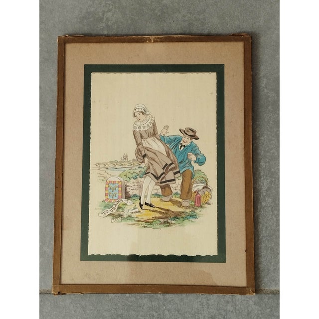 Alfred Renaudin / E. Naudy, Berry, Poitou, Lorraine & Touraine, Early 20th Century, Lithographs, Set of 4 For Sale - Image 14 of 18