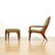 A stylish and extremely well made lounge chair and ottoman by Howard Keith (HK Furniture). Produced during the 1960’s...