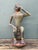Vintage Painted Wood Monkey Sculpture For Sale - Image 4 of 14