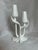 Mid-Century Modern Vintage White Tulip Candle Holder Maddux of California For Sale - Image 3 of 12