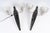 Metal Art Deco Silver-Plated Bronze Wall Sconces with Glass Shades, 1930, Set of 2 For Sale - Image 7 of 8