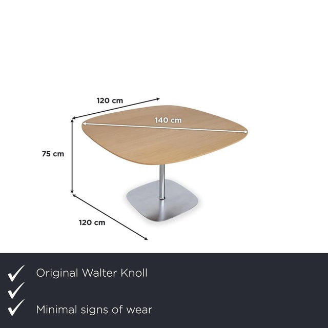 This Walter Knoll Lox table brings just the right blend of lightness and groundedness to your dining room. The design...
