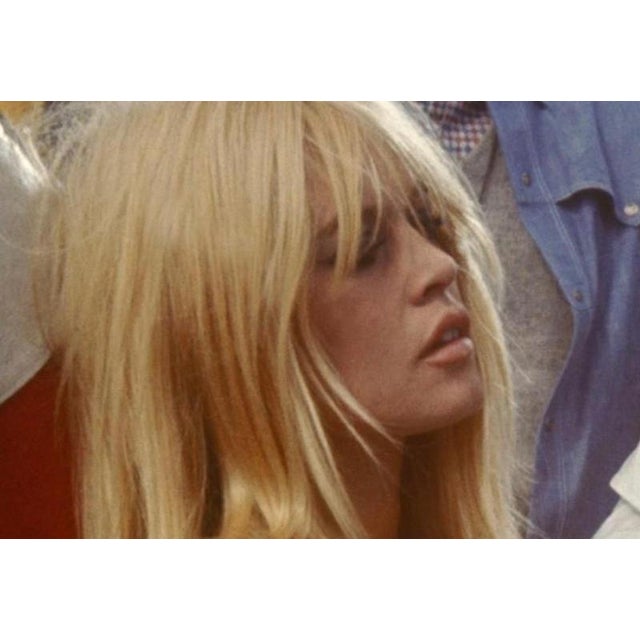 Paper Jim Gray, Brigitte Bardot on Set, 1966, Large Print For Sale - Image 7 of 9