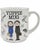 Vintage 1980s Yuppie Novelty Ceramic Coffee Cup Mug For Sale - Image 11 of 11