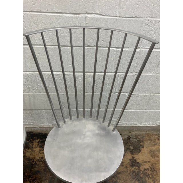 2000 - 2009 Oly Studio Aluminum Lyla Chair For Sale - Image 5 of 8