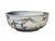 9.5" Asian Style Longevity Cranes Cloud Painted Porcelain Art Bowl For Sale - Image 11 of 14