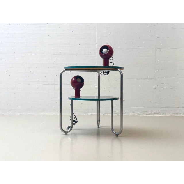 Magnetic Eyeball Table Lamps, Italy, 1970s For Sale - Image 13 of 17