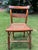 Wood Vintage Caned Seat Chairs, Set of 4 For Sale - Image 7 of 11