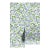Hydrangea Blooms Floral Grasscloth Wallpaper by House Party | Nikko Blue | 6 Yards For Sale