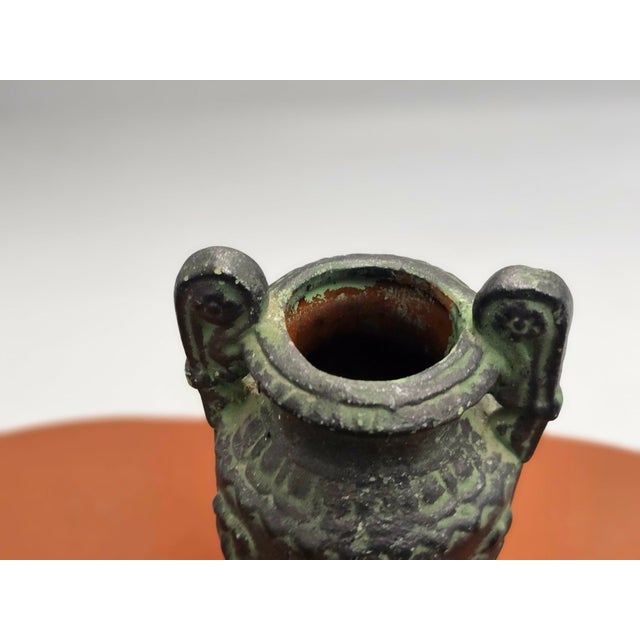 Ceramic Amphora Vase, 1890s For Sale - Image 4 of 9