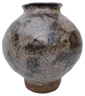Small Brown Rituals Vase by Lisa Geue