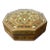 Vintage Moroccan Marquetry Inlay Wood Jewelry Box For Sale